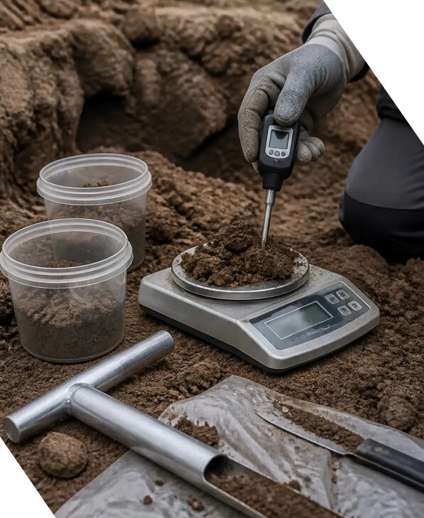 Определение влажности грунта по стандартам в Верхней Пышме