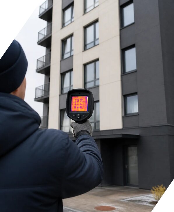 Тепловизионное обследование зданий в Верхней Пышме от 5130 р. | ЭкспертизаРоссия