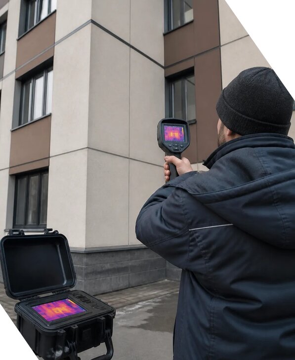 Тепловизионное обследование зданий и сооружений в Верхней Пышме